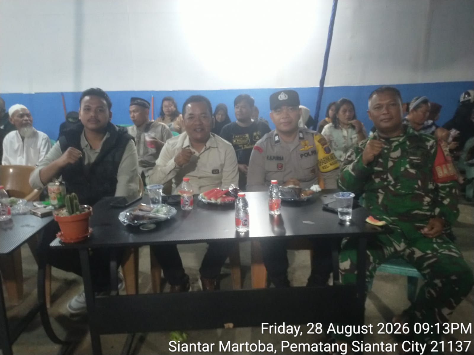 Pindah ke Jalan Rahayu, SPPG Pondok Sayur Gelar Malam Kebersamaan Bareng Mitra dan Relawan