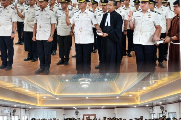 Momentum Penyegaran Organisasi Kakanwil Sumut Lantik Jajaran Pejabat Karutan Tanjung Pura Turut Hadir