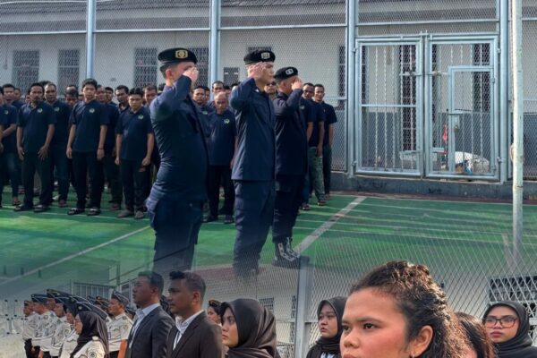 Mengusung Tema Indonesia Berdaulat,Adil dan Makmur Rutan Tanjung Pura Gelar Upacara Peringatan HUT ke-81 Kemerdekaan RI