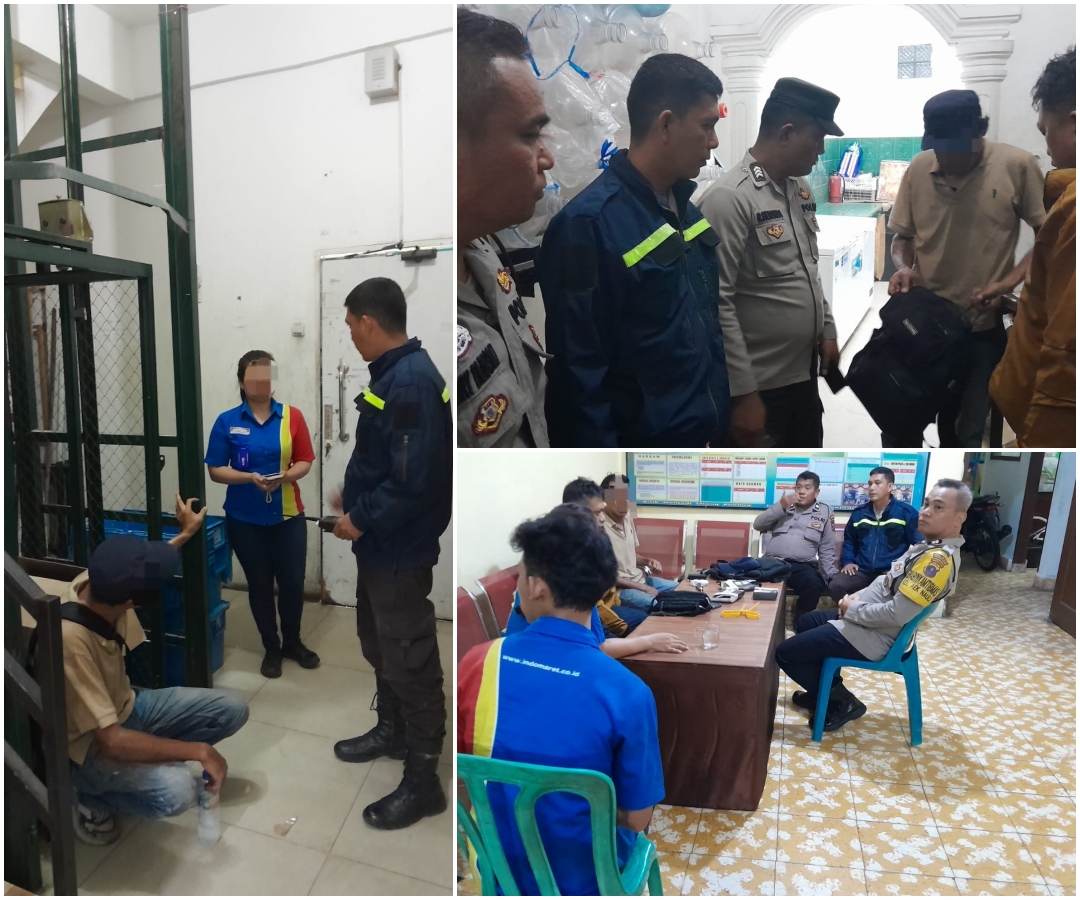 Polsek Siantar Selatan Amankan Pria di Depan Indomaret, Kapolres: Pelaku Dibawa ke Polsek untuk Penyidikan
