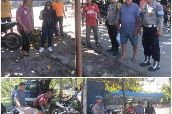 Polsek Siantar Martoba dan Warga Perumahan Maranata Gotong Royong, Kapolsek: Tindaklanjuti Surat Kelurahan