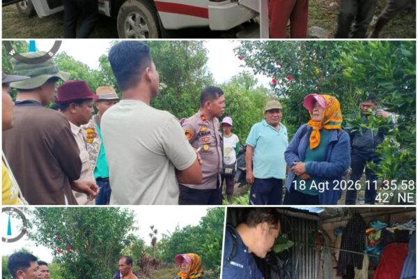 Petani Ditemukan Tewas di Gubuk Ladang, Polsek Purba dan Tim Inafis Cepat Turun ke Lokasi
