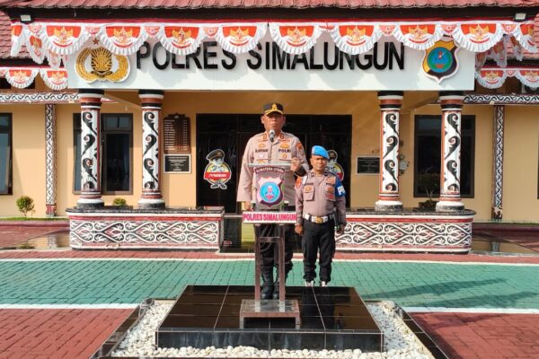 Kapolres Simalungun Apresiasi Personel atas WBK dan Pelayanan Prima, Tegaskan Tidak Ada Toleransi Narkoba