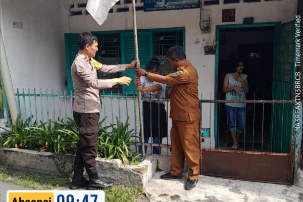 Polsek Siantar Utara Ajak Warga Semarakkan HUT RI ke 81, Kapolsek: Pasang Bendera dan Laporkan ke 110