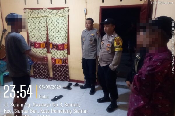 Polsek Siantar Barat Tangani Dugaan KDRT, Kapolsek: Kedua Pihak Saling Menyalahkan, Dibawa ke Mako Polres