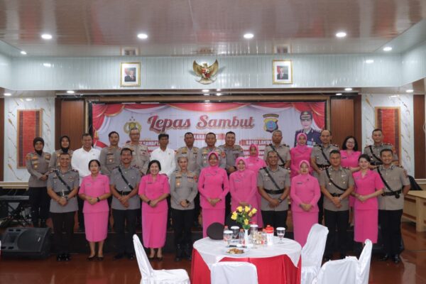 Kapolres AKBP Sah Udur Pimpin Sertijab, Kabag Ops, Kasat Samapta, Kasat Lantas, dan Dua Kapolsek Berganti