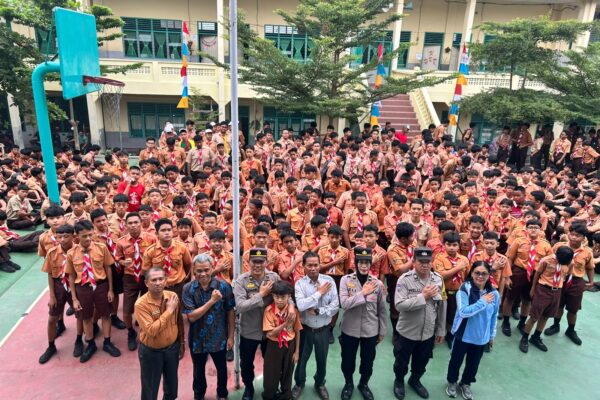 Polsek Siantar Barat Dukung Sosialisasi Cegah Tawuran, Kapolsek: Himbau Pelajar Jangan Terlibat Tindak Pidana