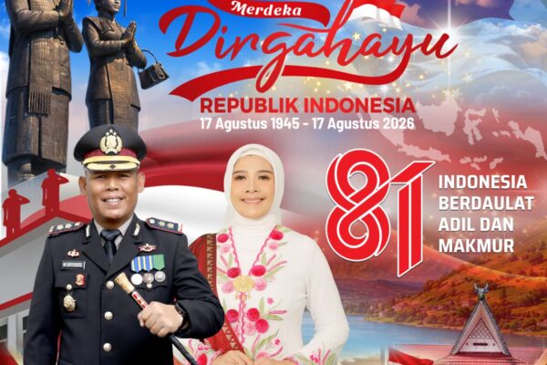 Kapolres Simalungun dan Bhayangkari: Indonesia Berdaulat, Adil, dan Makmur, Dirgahayu RI ke-81!
