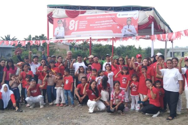 Semarak HUT ke-81 RI, FUTASI Perjuangan Gelar Upacara dan Perlombaan di Kampung Baru