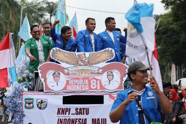 Di Tengah Semarak Karnaval Merah Putih, DPD KNPI Pematangsiantar Tegaskan Peran Pemuda dalam Merawat Persatuan