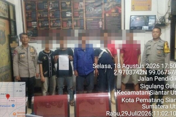 Polsek Siantar Utara Respon Cepat, Kasus Pencurian Ikan di Pajak Dwikora Selesai Kekeluargaan