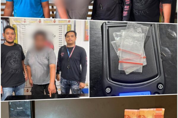 Polsek Gunung Malela Gerebek Rumah di Simpang Kawit, Pelaku Mengaku Sabu dari Tebing Tinggi
