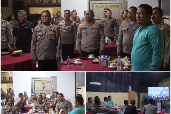 Malam Puncak Hoegeng Awards 2026, Kapolres AKBP Marganda Aritonang Nobar Bersama Seluruh Pejabat Polres Simalungun