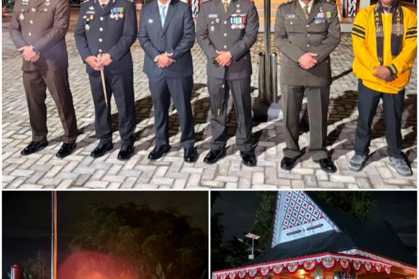 Kapolres AKBP Marganda Aritonang Pimpin AKRS di Makam Pahlawan Tuan Rondahaim, Momen Haru Jelang HUT RI ke-81