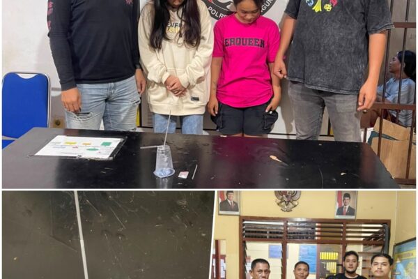 Penggerebekan di Kamar Hiburan Malam, Polsek Gunung Malela Amankan Dua Perempuan dan Sabu 0,50 Gram