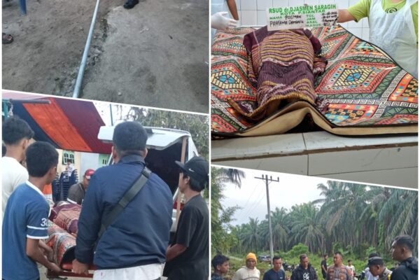 Remaja 17 Tahun Tewas Tersengat Listrik di Kebun Marihat, Polsek Gunung Malela dan Inafis Olah TKP Sigap
