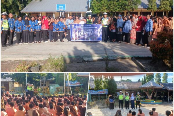 Polres Pematangsiantar Gelar Police Go To School, Kasat Lantas: Cegah Kecelakaan di Bawah Umur