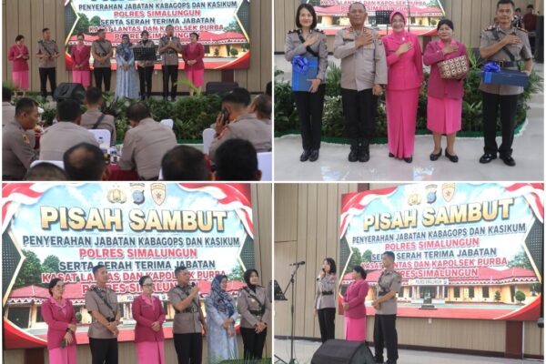 Kapolres Simalungun: Pisah Sambut Simbol Transisi Harmonis dan Penuh Kekeluargaan di Lingkungan Polres