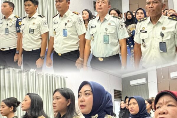 Rutan Tanjung Pura Gelar Pisah Sambut Kepala Kesatuan Pengamanan Rutan dan Syukuran Pelantikan 7 PNS Tahun 2026