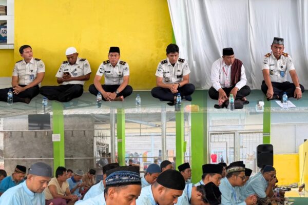 Pembinaan Rohani Berkelanjutan Rutan Tanjung Pura Kembali Buka Pesantren Kilat Bagi 25 Orang Warga Binaan