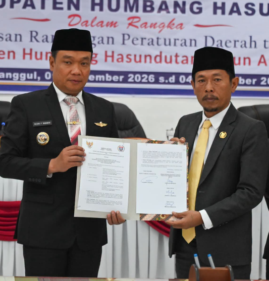 Bupati Bersama DPRD Humbahas Sepakati PAPBD TA 2026