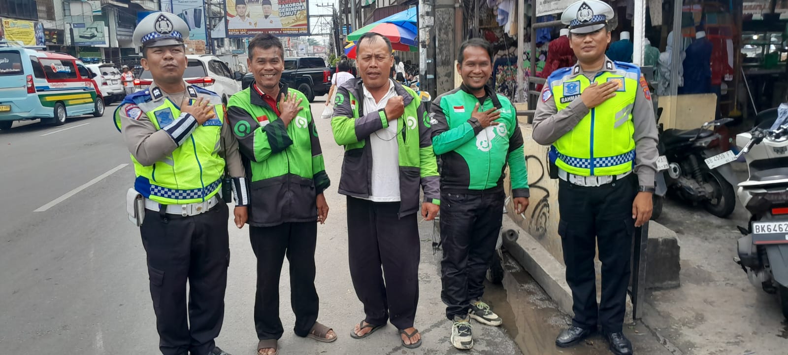 Sat Lantas Polres Pematangsiantar Himbau Ojol: Jangan Pakai Knalpot Brong dan Lawan Arus