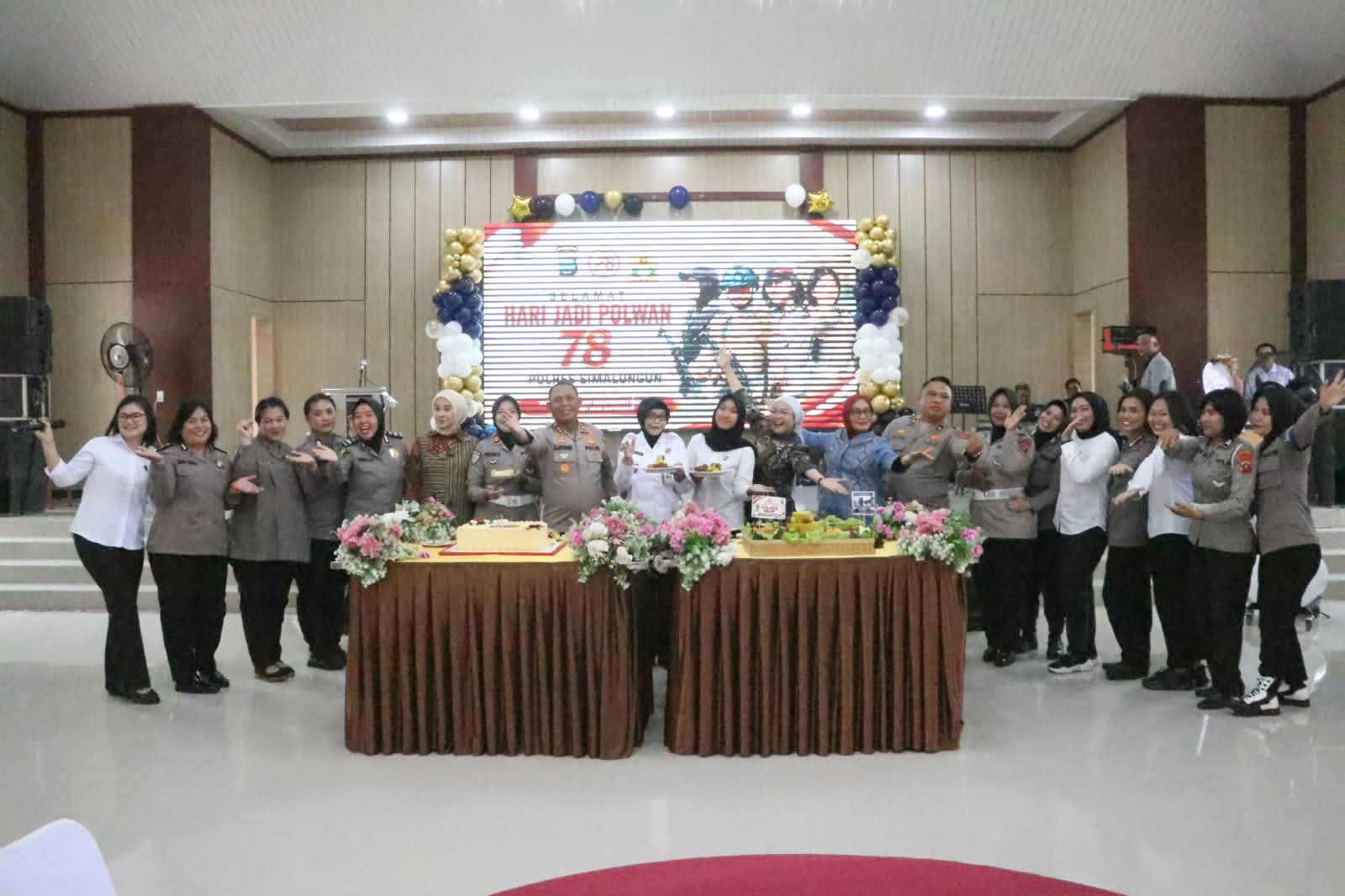 Polres Simalungun Rayakan HUT Polwan ke-78, Kapolres: Polwan Telah Beri Kontribusi di Berbagai Bidang