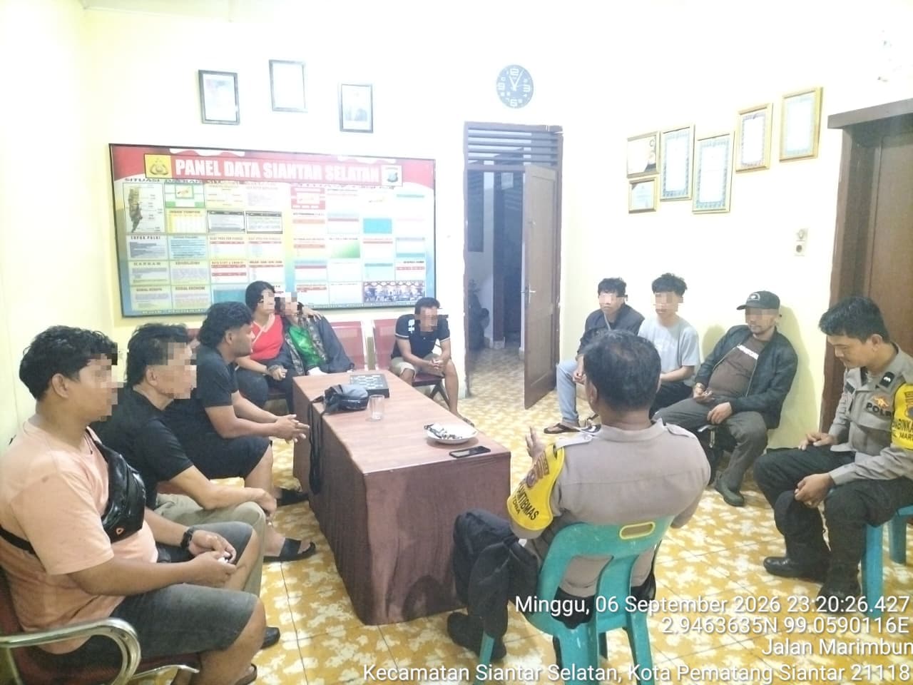 Tolong Ditolak Kasar, Pria Lempar Kursai, Korban Luka Robek di Kepala, Polisi Mediasi Damai