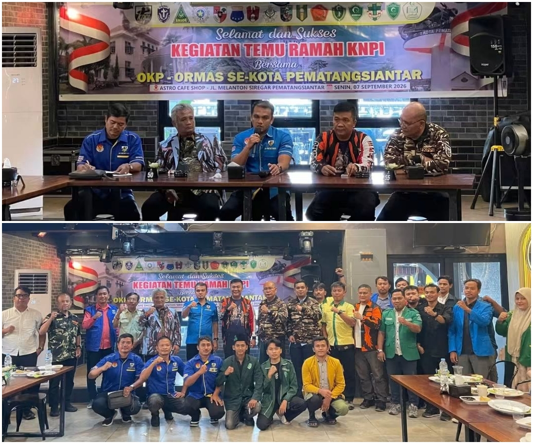 KNPI Pematangsiantar Perkuat Persatuan Pemuda, Silaturahmi ke Polres Jaga Kamtibmas