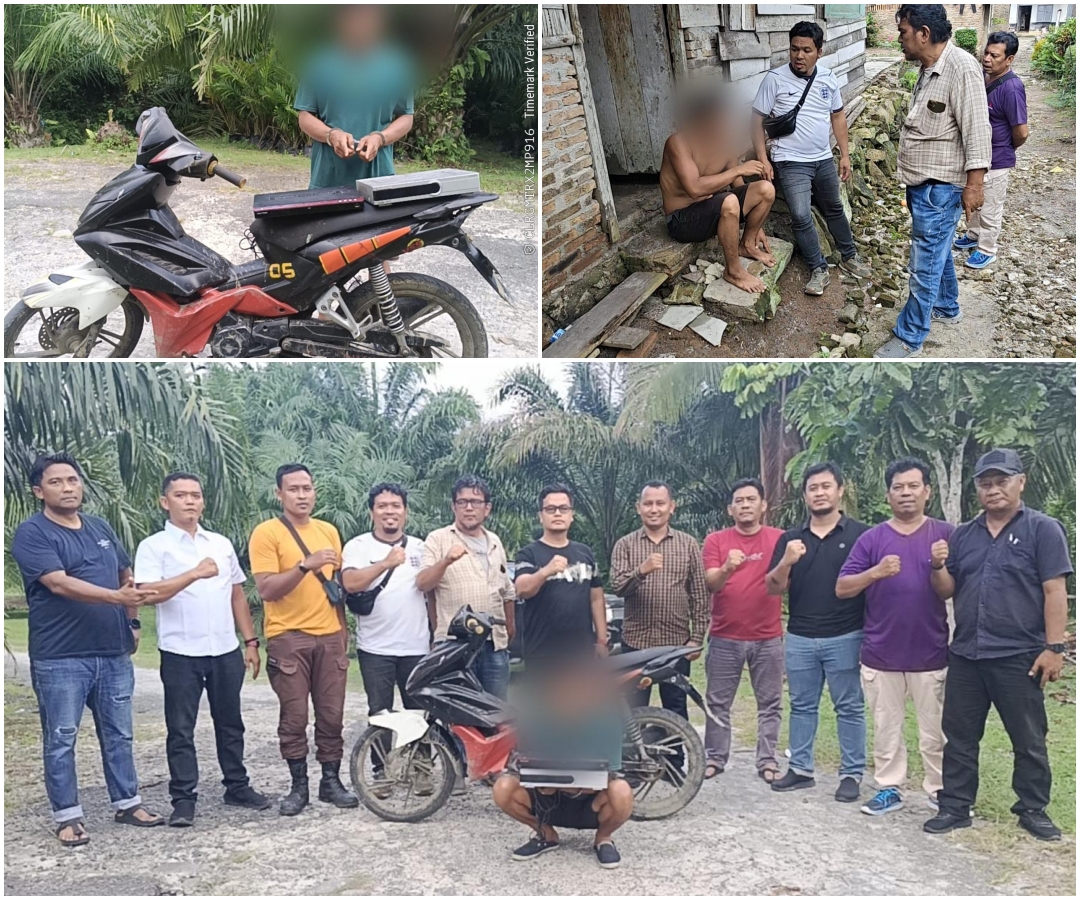 Resmob Polres Simalungun Tangkap Pelaku Curat, Kanit Resmob: Kami Basmi Bandit Resahkan Masyarakat