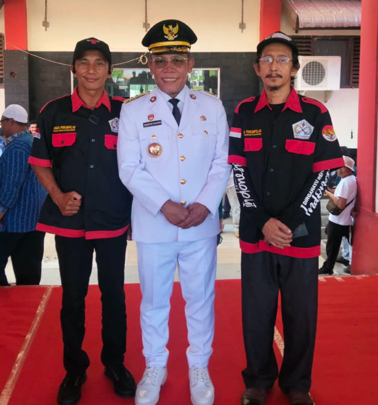 Bupati dan Wabup Tapteng Undang LSM PEDANG KEADILAN PERJUANGAN dan Beberapa ormas lainnya untuk ikut serta Hadiri Upacara HUT ke-81 RI
