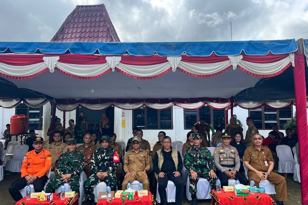 Bupati Nias Buka TMMD ke-130, Brimob Sumut Perkuat Gotong Royong dan Kemanunggalan Aparat
