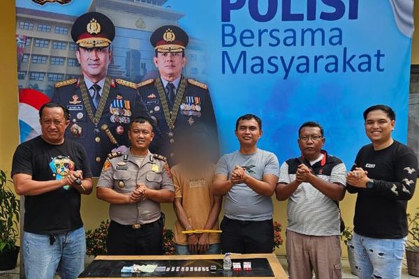 Sembunyikan Sabu di Bawah Tempat Tidur, Pengedar Narkoba di Siantar Diciduk Polsek Gunung Malela