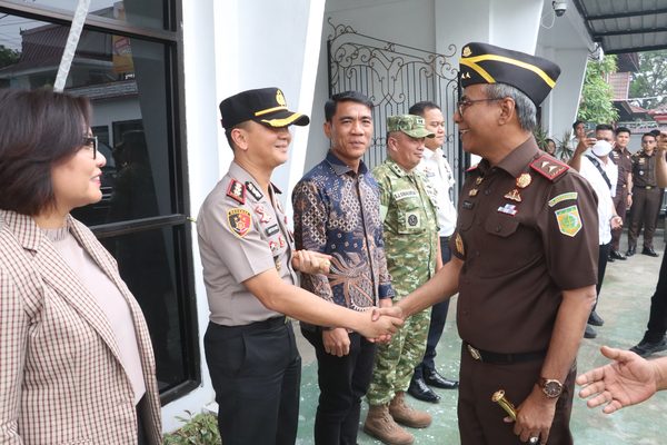 Perkuat Sinergi Penegakan Hukum, Kapolres Simalungun Hadiri Silaturahmi Forkopimda Bersama Kajati Sumut