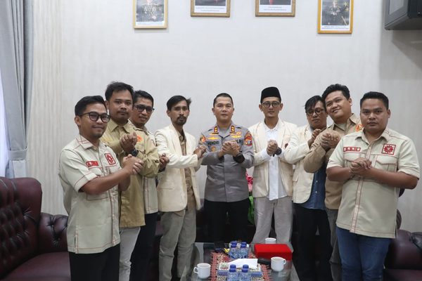 Kunjungan Pengurus Pemuda Muhammadiyah di Mapolres, AKBP Hendri Barus Tekankan Pembinaan Moral Kaum Muda Simalungun
