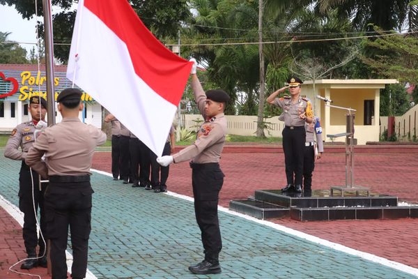 Peringati Hari Sumpah Pemuda ke-98, Polres Simalungun Bacakan Amanat Menpora Erick Thohir dan Tegaskan Komitmen Pelayanan Humanis
