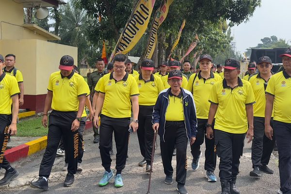 Marcopolo Cup dan Piala Dansat Brimob Resmi Dibuka, Balon Udara dan Barongsai Meriahkan Acara