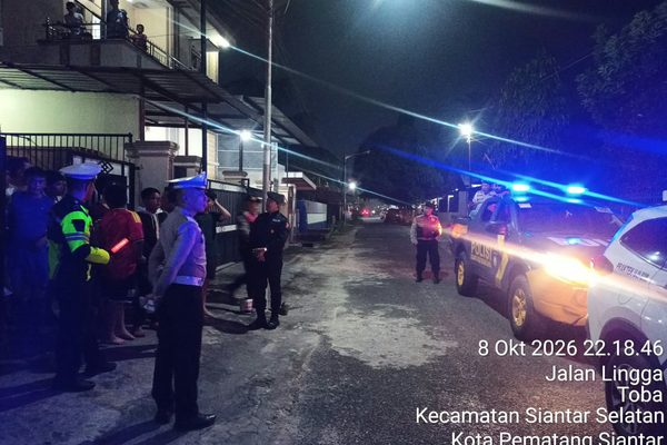 Cegah Balap Liar dan Knalpot Brong, Polres Pematangsiantar Gelar Patroli BLP