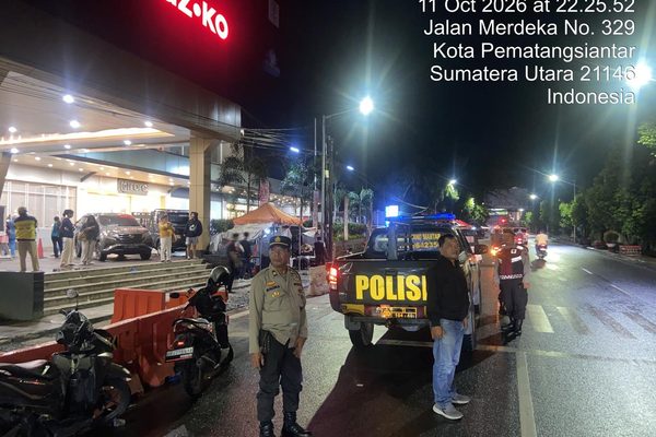 Antisipasi Geng Motor dan Balap Liar, Polres Pematangsiantar Gelar KRYD