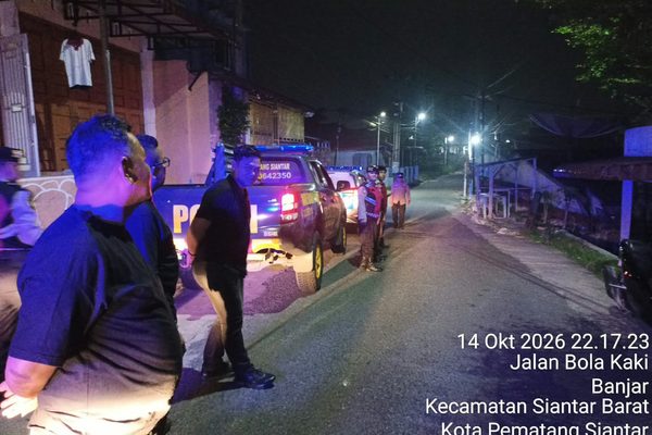 Cegah Balap Liar dan Knalpot Brong, Polres Pematangsiantar Gelar BLP
