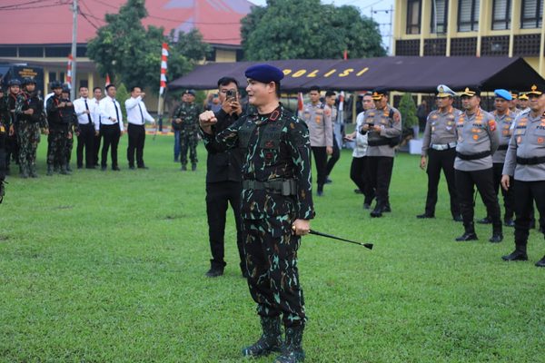 Kunjungan Kapolda Sumut ke Mako Brimob, Dari Apel Konsolidasi hingga Dompak Challeng