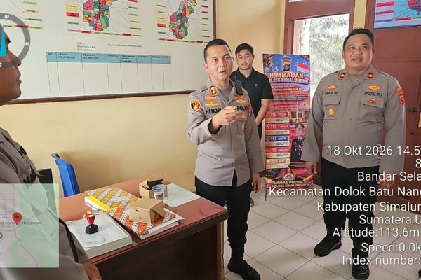Kapolres Simalungun Periksa Langsung Pelayanan SPKT, Masyarakat Tidak Boleh Dipersulit atau Dibebani Prosedur di Luar Ketentuan