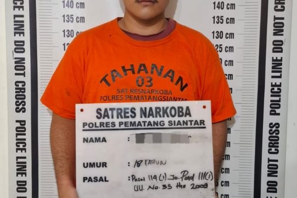 Berawal dari Informasi Masyarakat, Satresnarkoba Pematangsiantar Ringkus GDS dengan Ganja 32,83 Gram di Jalan Melanton Siregar