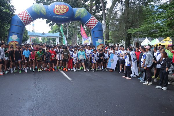 Fun Run dan Car Free Day KNPI Pematangsiantar, Kapolres dan Ketua Bhayangkari Turut Berpartisipasi