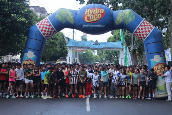 Sambut Hari Sumpah Pemuda ke-98, KNPI Pematangsiantar Gelar Fun Run dan Car Free Day di Lapangan Adam Malik