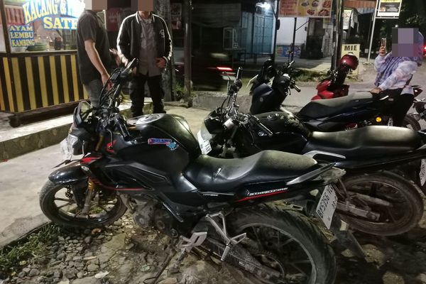 Laporan Warga via Call Center 110, Polsek Siantar Martoba Amankan Sepeda Motor Honda CB150 BK 5356 VCC Tanpa Pemilik