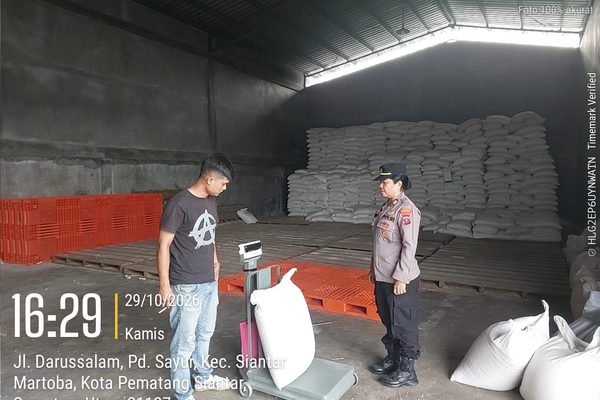 Kamis Siang, Polres Pematangsiantar Serahkan 12.000 Kg Jagung ke Gudang Bulog, dari Binaan Kapolres 10 Ton dan Binaan Kabagren 2 Ton