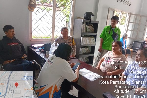 Sambang Kamtibmas di Kelurahan Asuhan, Polsek Siantar Timur Imbau Warga Tidak Terlibat Bisnis Gelap Narkoba